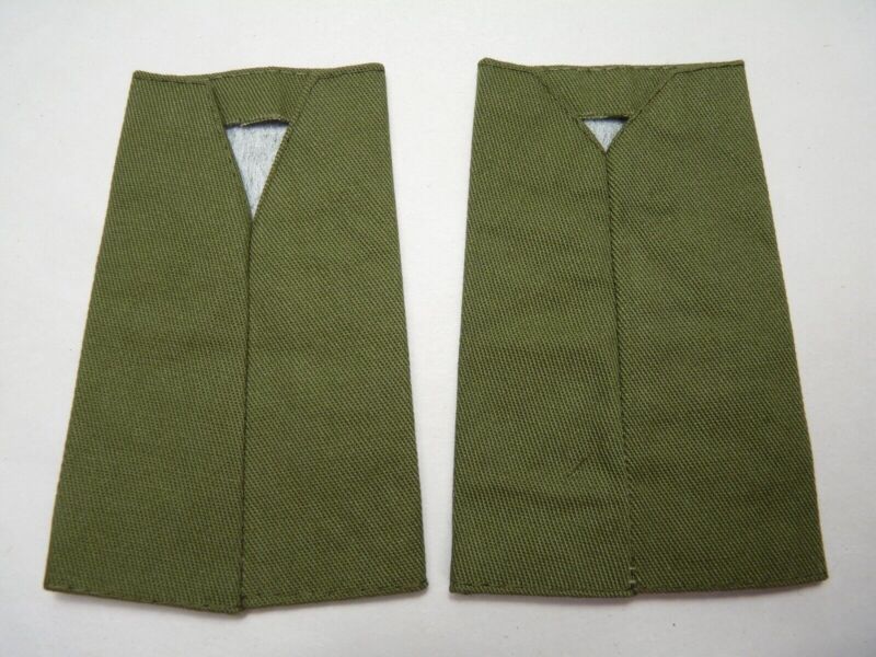 QRH Royal Horse OD Green Rank Slides / Epaulette Pair Genuine British Army - NEW - The Militaria Shop