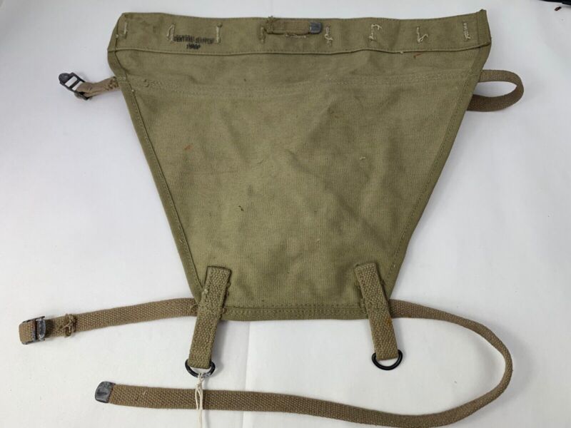 Original WW2 US Army M1928 Haversack Pack Tail - 1944 Dated - The Militaria Shop