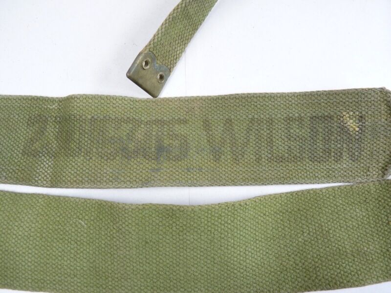 Original WW2 Pattern British Army L Straps Pair - 37 Pattern Webbing Haversack - The Militaria Shop