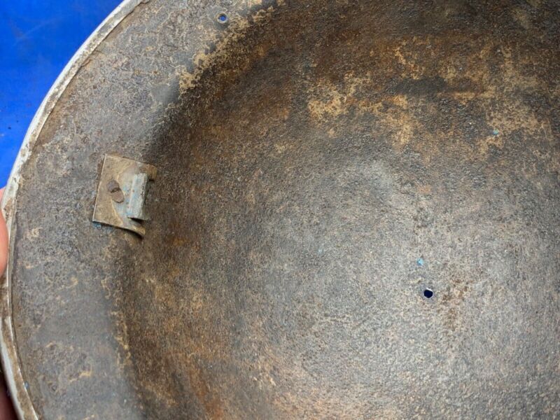 Original WW2 British Army South African Made Combat Helmet Mk2 Brodie - The Militaria Shop