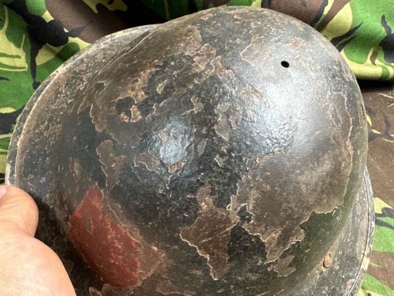 British Army Mk2 Brodie Helmet - Original WW2 - South African Manufactured - The Militaria Shop