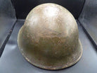 Mk3 Canadian / British Army Original WW2 Turtle Helmet High Rivet - The Militaria Shop