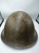 Mk3 Canadian / British Army Original WW2 Turtle Helmet High Rivet - The Militaria Shop