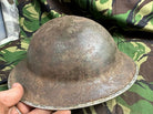 British Army Mk2 Brodie Helmet - Original WW2 - South African Manufactured - The Militaria Shop