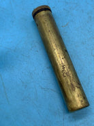 Original British Army WW1 / WW2 SMLE Lee Enfield Brass Oil Bottle - The Militaria Shop