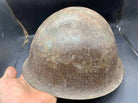 Original WW2 Onwards (1945-1952) British Army Mk4 Turtle Helmet - The Militaria Shop