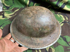 British Army Mk2 Brodie Helmet - Original WW2 - South African Manufactured - The Militaria Shop