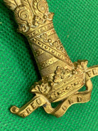 Original WW1 / WW2 British Army 11th Hussars Cap Badge - The Militaria Shop