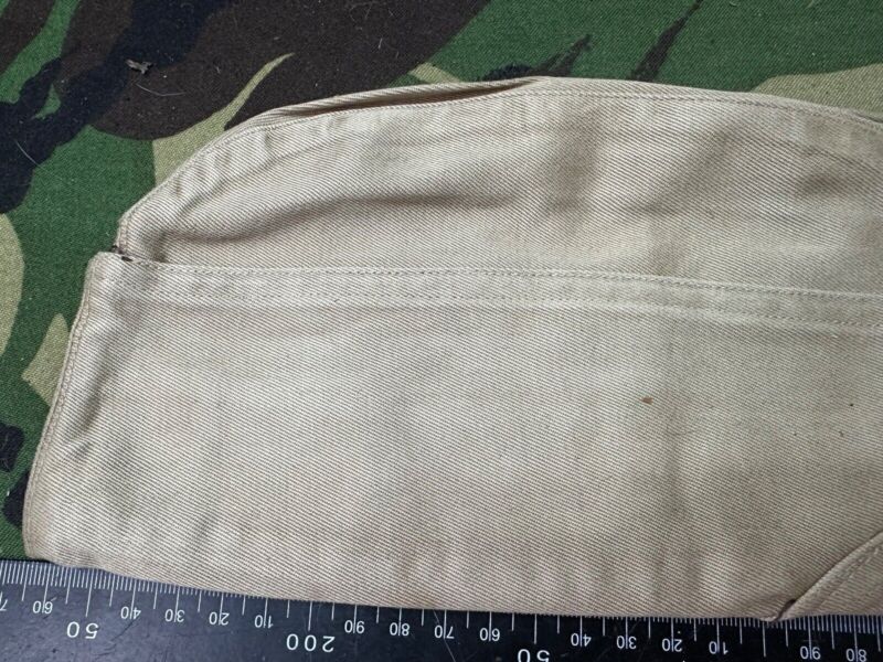 Original WW2 US Army Garrison Side Cap Hat - Old Stock - Combat Servicable - The Militaria Shop