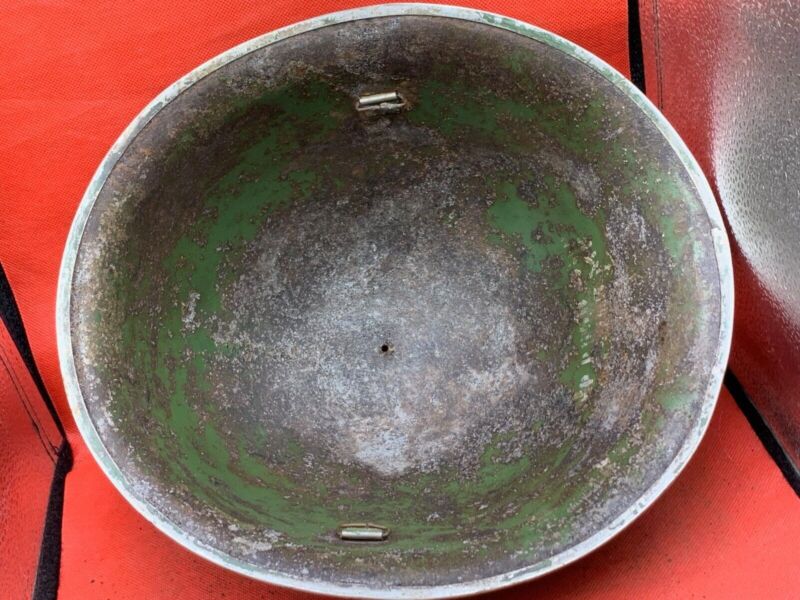 Mk3 Turtle Helmet - Original WW2 British / Canadian Army Combat Helmet - The Militaria Shop