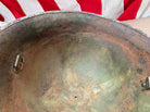 Original WW2 British / Canadian Mk3 Turtle Helmet Great Paint - The Militaria Shop