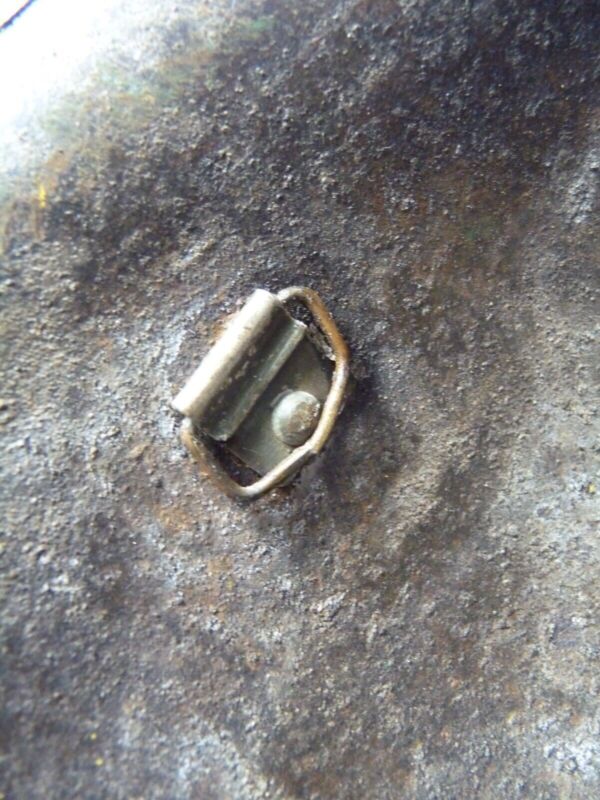 Mk3 Canadian / British Army Original WW2 Turtle Helmet High Rivet - Camouflaged - The Militaria Shop