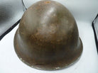 Mk3 Canadian / British Army Original WW2 Turtle Helmet High Rivet - The Militaria Shop