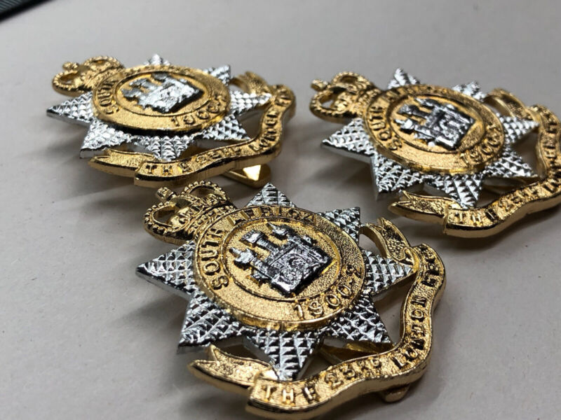 Genuine British Army Cap Badge - 23rd (County of London) Battalion Regiment - The Militaria Shop