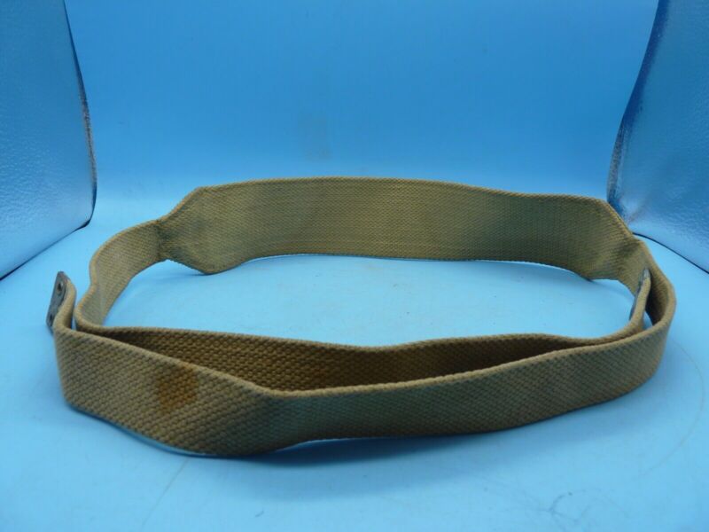Original WW2 British Army 37 Pattern Canvass Shoulder Strap / Cross Strap - The Militaria Shop