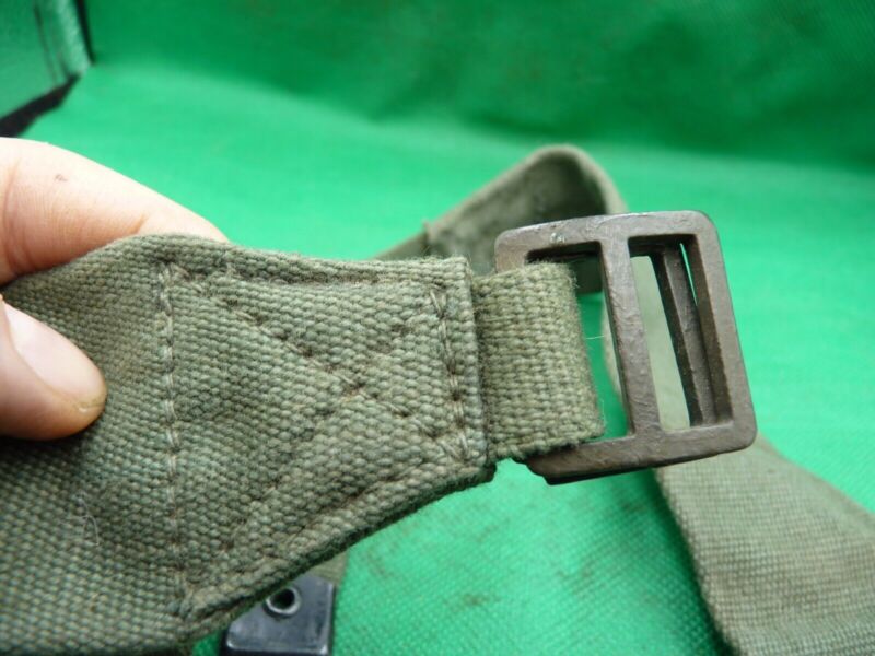 Original WW2 British Army 44 Pattern Equipment Strap - 1945 Dated - The Militaria Shop