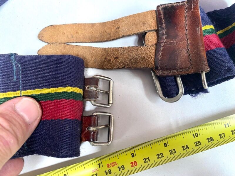 Genuine British Army Unknown Regimental Stable Belt. Approx 30" Waist. - The Militaria Shop