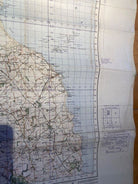 Large WW2 British Army - 1932 dated General Staff map of HOLY ISLAND. - The Militaria Shop