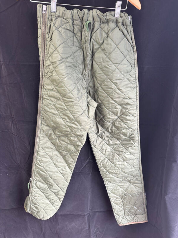 Genuine British Army Green Extreme Cold Weather Combat Liner Trousers-Size 76/82 - The Militaria Shop
