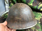 British / Canadian Army Mark 3 Turtle Helmet - Original WW2 Combat Helmet - The Militaria Shop