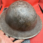 British Army Mk2 Brodie Helmet - Original WW2 - South African Manufactured - The Militaria Shop
