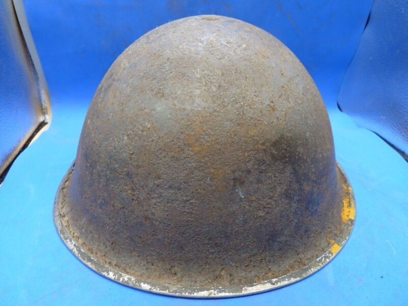 Original WW2 Onwards British Army Mk4 Turtle Helmet - The Militaria Shop