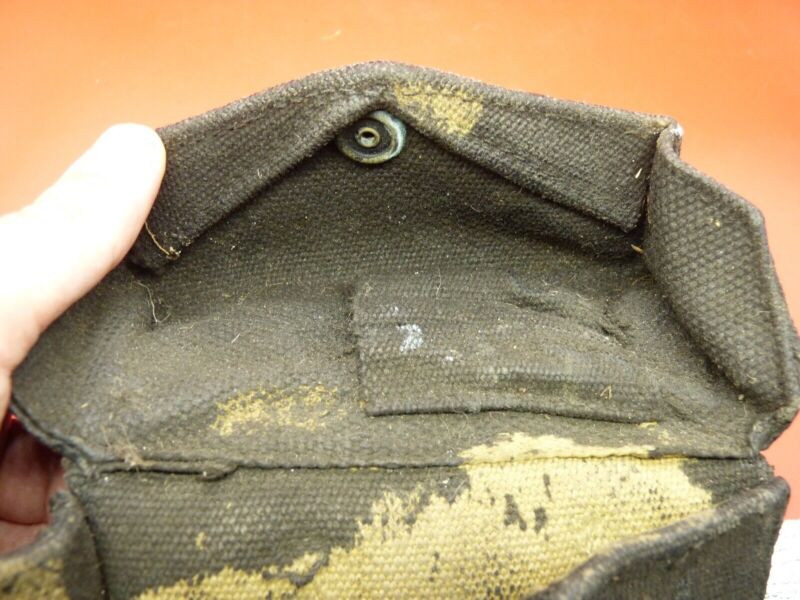 Original WW2 Canadian Army 37 Pattern Bren Pouch - The Militaria Shop