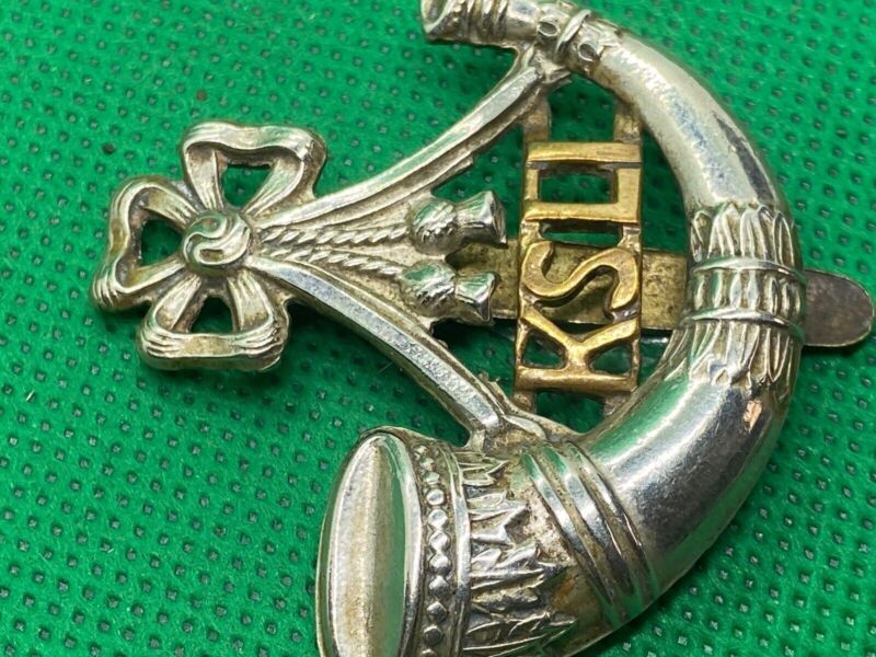 British Army - Kings Shropshire Light Infantry Cap Badge - The Militaria Shop