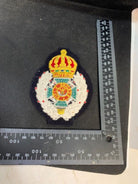 British Army Rifle Brigade Regiment Embroidered Blazer Badge - The Militaria Shop