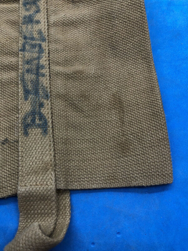 WW2 British Army 37 Pattern Webbing Water Bottle Carrier Harness - 1945 Dated - The Militaria Shop