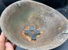 Original WW2 Onwards (1945-1952) British Army Mk4 Turtle Helmet - The Militaria Shop