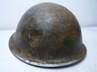 Mk3 Canadian / British Army Original WW2 Turtle Helmet High Rivet - The Militaria Shop