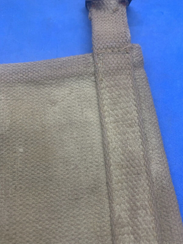 WW2 British Army / RAF 37 Pattern Webbing Water Bottle Carrier Harness 1945 Date - The Militaria Shop