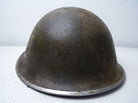 Mk3 Canadian / British Army Original WW2 Turtle Helmet High Rivet - The Militaria Shop