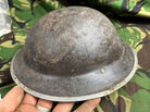 British Army Mk2 Brodie Helmet - Original WW2 - South African Manufactured - The Militaria Shop