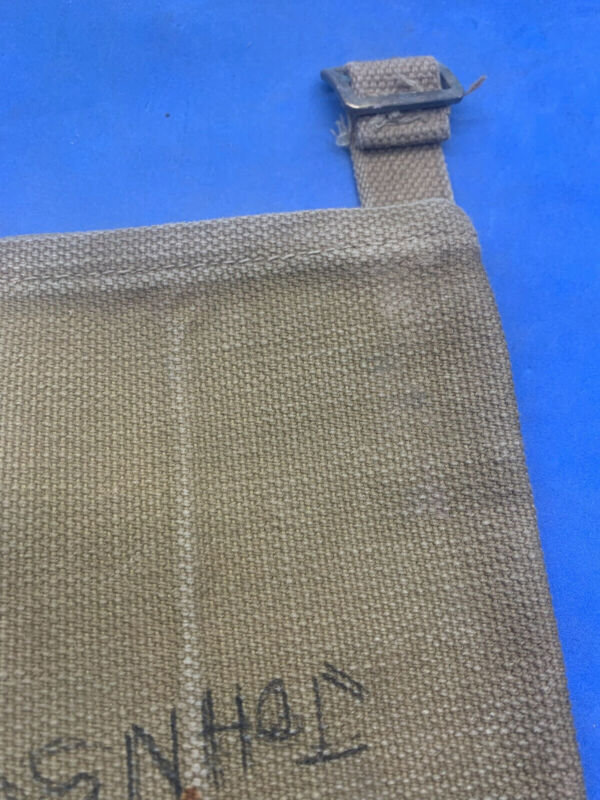 WW2 British Army / RAF 37 Pattern Webbing Water Bottle Carrier Harness Original - The Militaria Shop