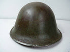 Original WW2 British / Canadian Army Mk3 High Rivet Turtle Army Combat Helmet - The Militaria Shop