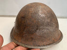 Original WW2 Canadian / British Army MK3 Turtle Helmet - Untouched Original!!! - The Militaria Shop
