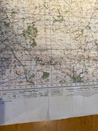 Large WW2 British Army - 1932 dated General Staff map of HOLY ISLAND. - The Militaria Shop