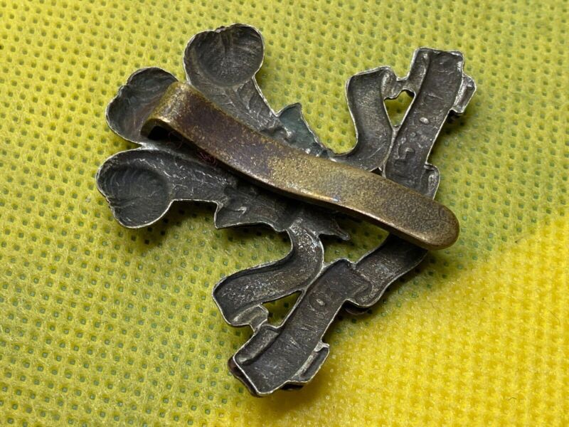 WW1 British Army Glamorgan Imperial Yeomanry Cap Badge - The Militaria Shop