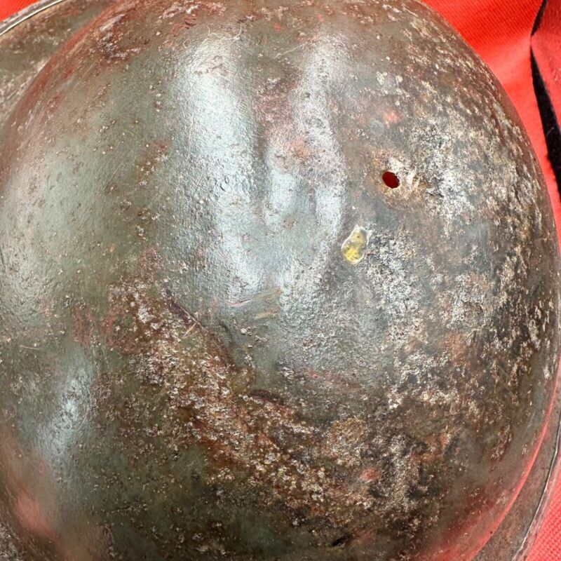 British Army Mk2 Brodie Helmet - Original WW2 - South African Manufactured - The Militaria Shop