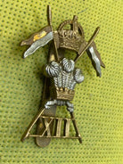 British Army - The 12th Lancers Regiment KC Cap Badge - The Militaria Shop