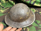 British Army Mk2 Brodie Helmet - Original WW2 - South African Manufactured - The Militaria Shop