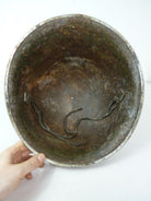 Original Mk3 Canadian / British Army WW2 Turtle Helmet High Rivet - The Militaria Shop