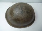 Original WW2 British / Canadian Army Mk3 High Rivet Turtle Army Combat Helmet - The Militaria Shop
