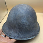 Original WW2 British / Canadian Army Mk3 Hight Rivet Turtle Army Combat Helmet - The Militaria Shop