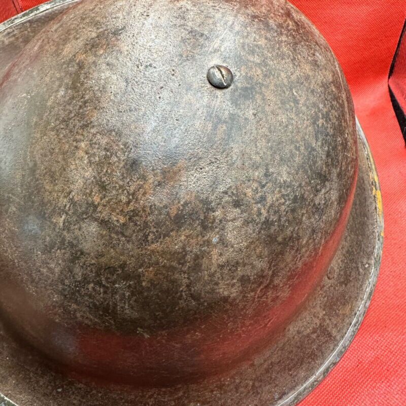 British Army Mk2 Brodie Helmet - Original WW2 - South African Manufactured - The Militaria Shop