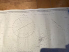 WW2 British 1952 Dated ADMIRALTY EDITION map of THE GULF OF ST. LAWRENCE. - The Militaria Shop