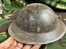 British Army Mk2 Brodie Helmet - Original WW2 - South African Manufactured - The Militaria Shop