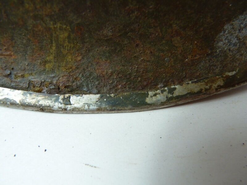 Original Mk3 Canadian / British Army WW2 Turtle Helmet High Rivet - The Militaria Shop